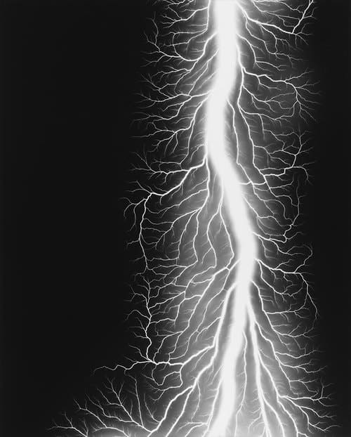 Hiroshi Sugimoto - Lightning Fields 237 - 2014