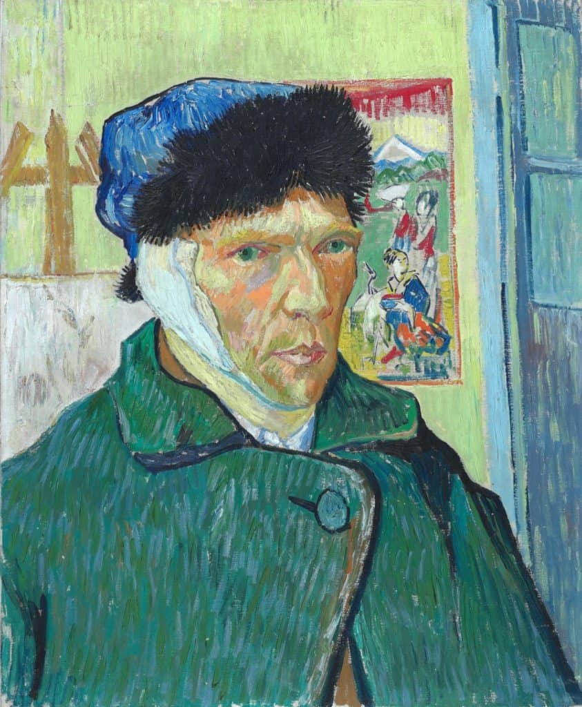 Vincent van Gogh - Self-Portrait with Bandaged Ear - 1889