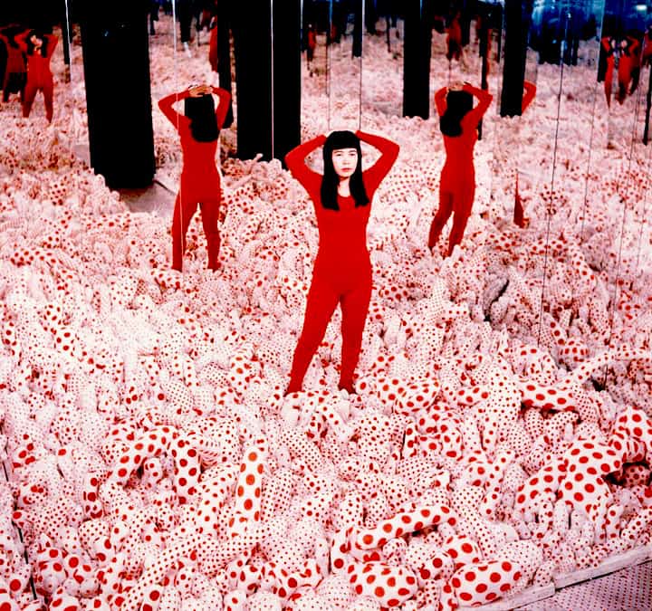 Explore the life and art of Yayoi Kusama, 'the princess of polka