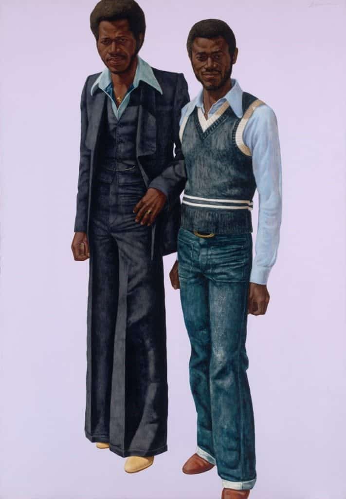 Barkley L. Hendricks, A.P.B’s (Afro Parisian Brothers), 1978.