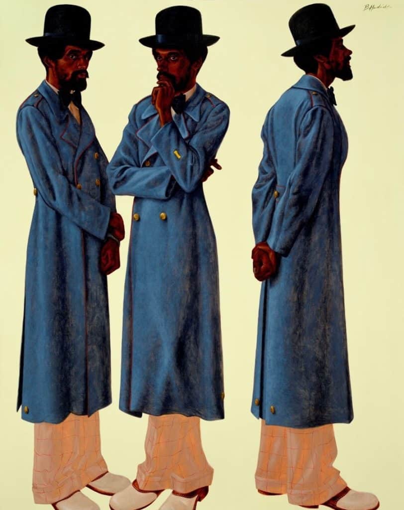 Basir (Robert Gowens), 1975, by Barkley L. Hendricks, 