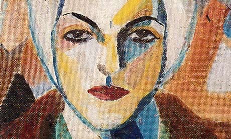 Saloua Raouda Choucair, Self-Portrait (detail), 1943