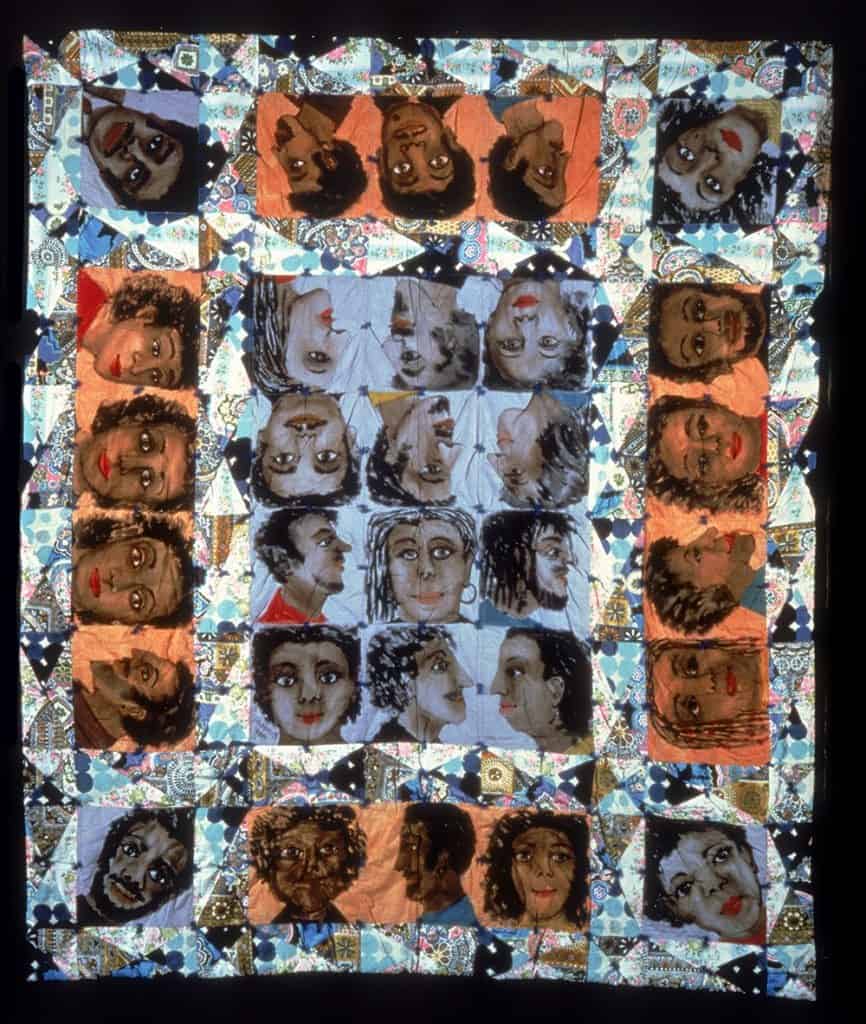 Echoes of Harlem (1980) by Faith Ringgold