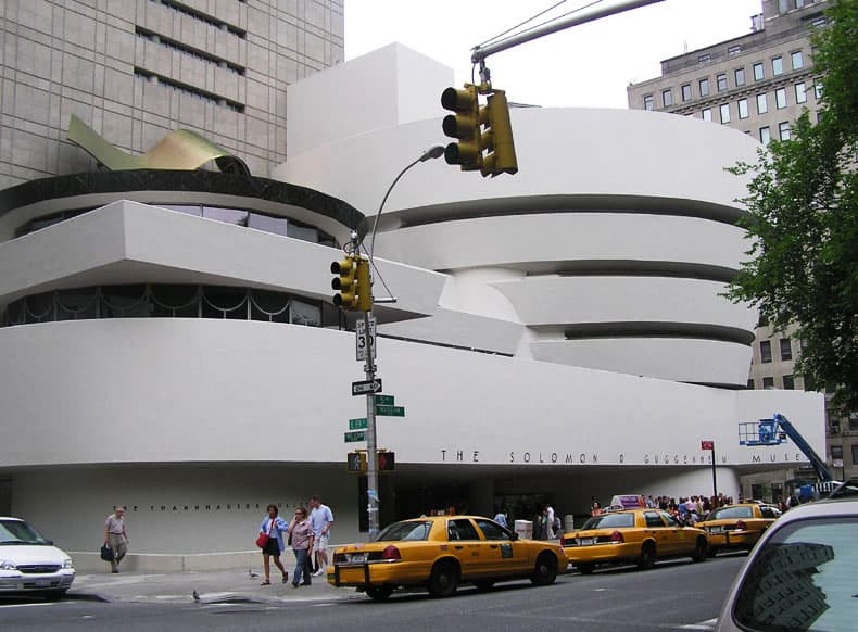 Solomon R. Guggenheim Museum, New York City. Organic Architecture.