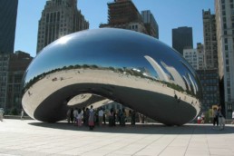 Cloud gate (Chicago) by Anish Kapoor