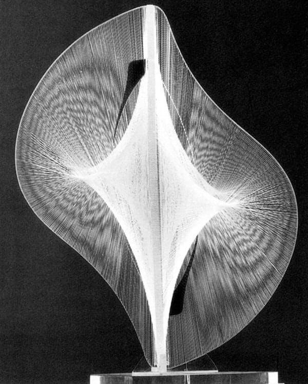Naum Gabo, Linear Construction in Space No.2