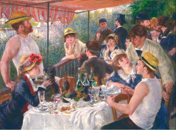 Pierre-Auguste Renoir, Luncheon of the Boating Party, 1880-81