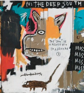 Jean-Michel Basquiat, Undiscovered Genius of the Mississippi Delta (detail)