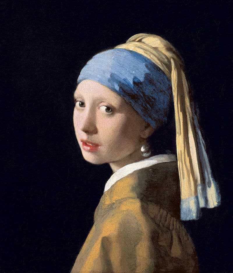 Johannes Vermeer, Girl with a Pearl Earring, 1665