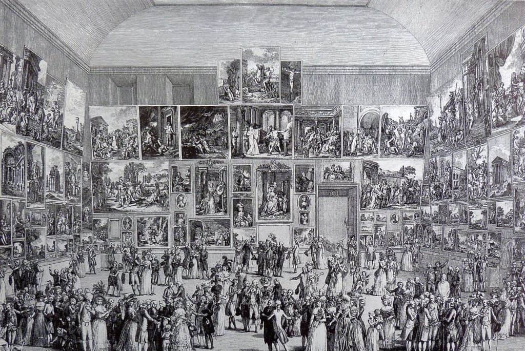 Pietro Antonio Martini - Exposition au Salon de 1787