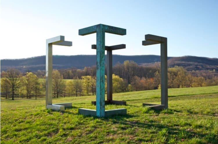 Forrest Myers, Four Corners, at the Storm King Art Center - sculpture parks