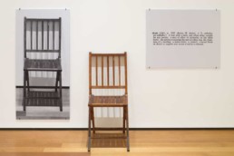 Joseph Kosuth, One and Three Chairs, 1965