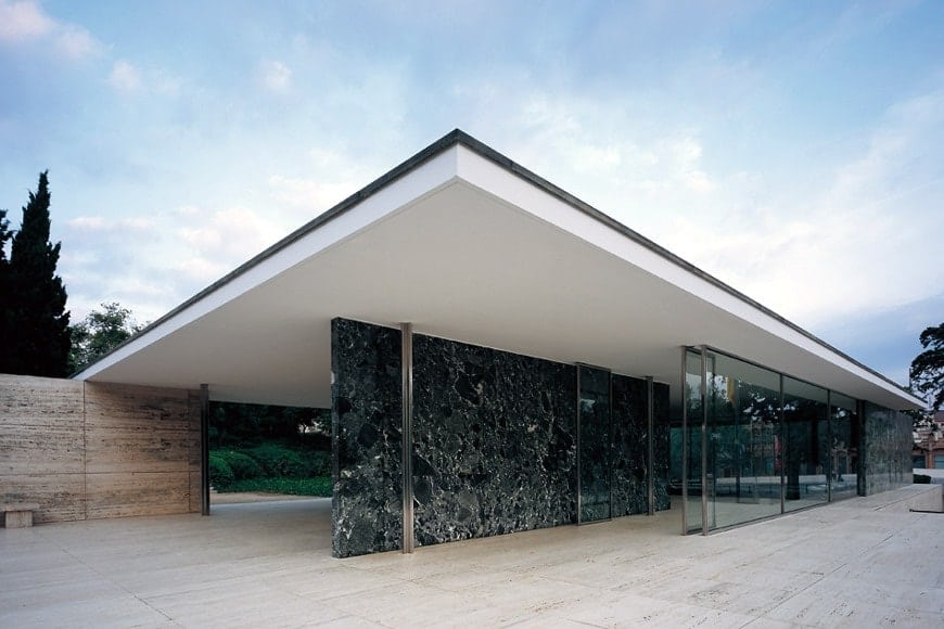 Ludwig Mies van der Rohe's Barcelona Pavilion