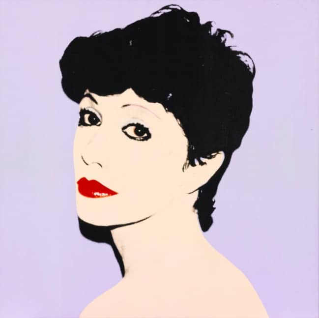 Andy Warhol, society Portrait of Susie (Lavender), 1981