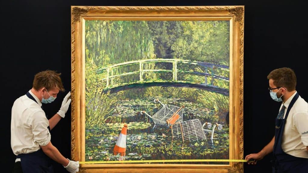Banksy, Show Me The Monet