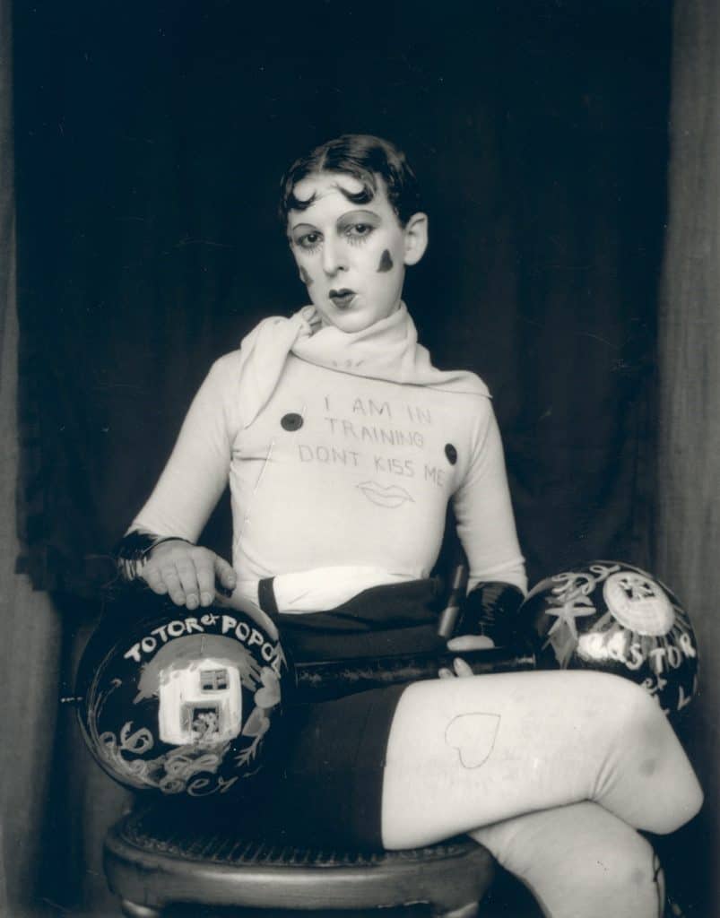 Women of surrealism: Claude Cahun, Self portrait, 1927