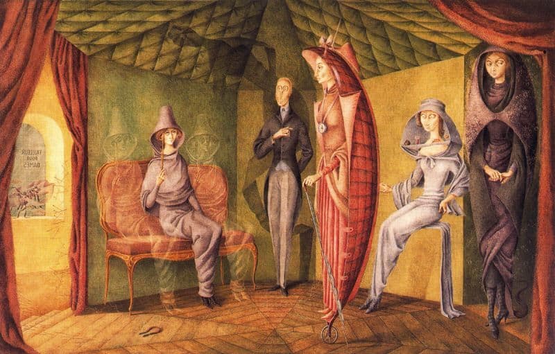 Women of surrealism: Remedios Varo, Women's Tailor, 1957