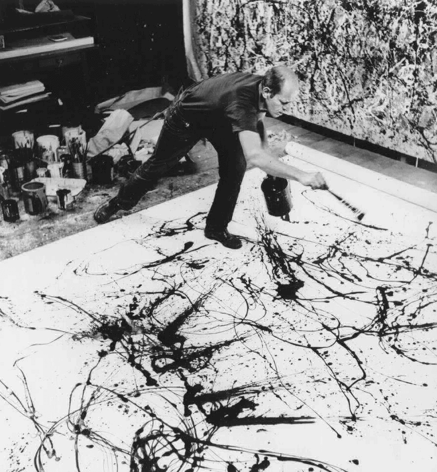 Hans Namuth's Jackson Pollock and Lee Krasner