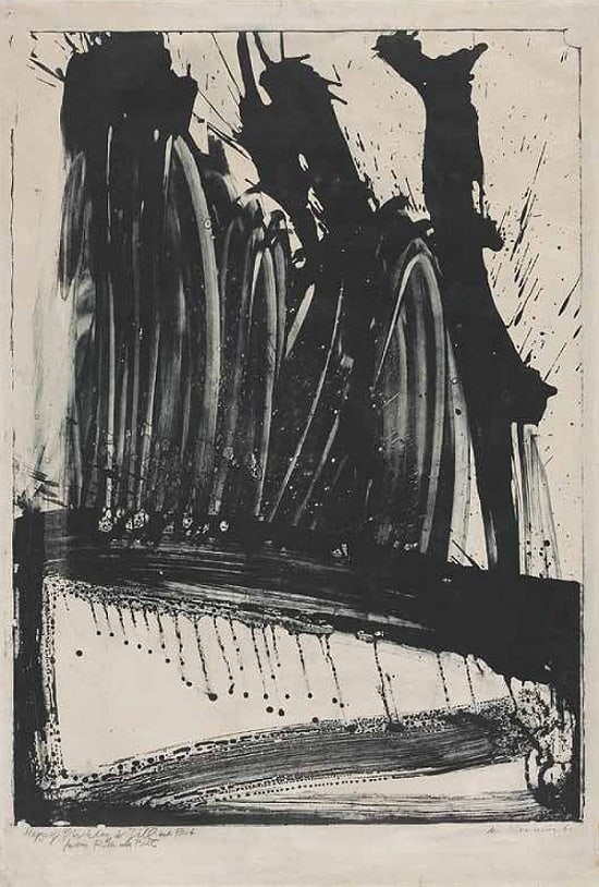 Willem de Kooning, Litho #2 (Waves #2), 1960