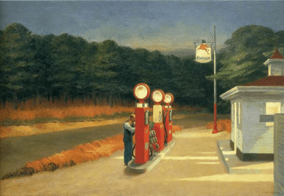 Edward Hopper, Gas