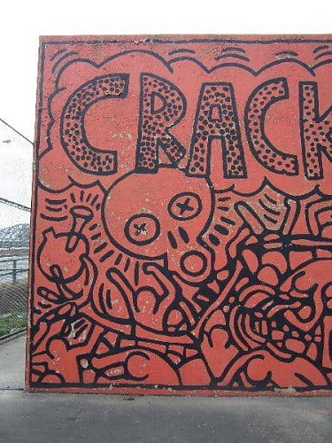 Keith Haring, Crack is Wack