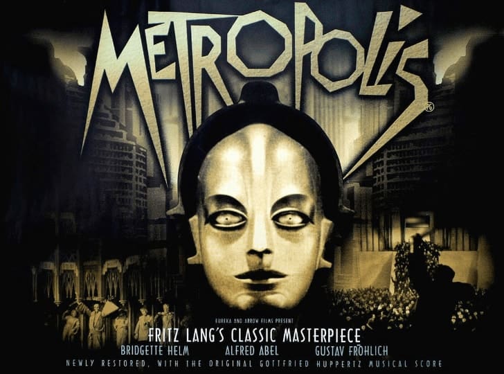 Poster for the newly restored German Expressionism movie Metropolis
