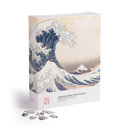 GIft. Hokusai Great Wave Puzzle. The MET Store