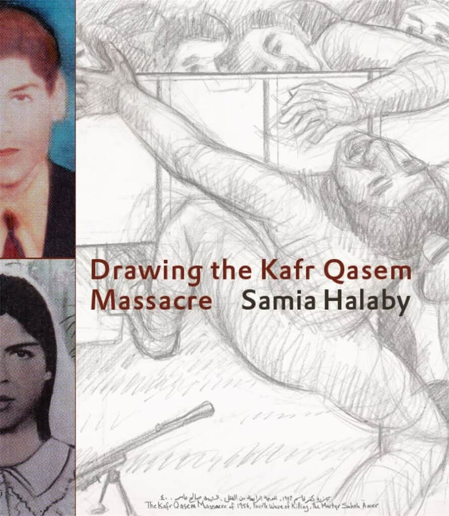 Samia Halaby, Drawing the Kafr Qassem Massacre