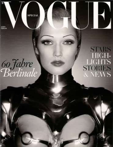 Vogue 2010, Karl Lagerfeld Metropolis spread