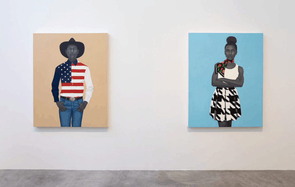 Amy Sherald, Installation view. Contemporary Art Museum St. Louis. May 11- Agust 19, 2018. Photo: Dusty Kessler via Camstl.