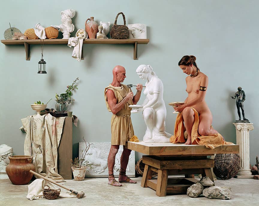 Eleanor Antin,The Artist’s Studio from The Last Days of Pompeii