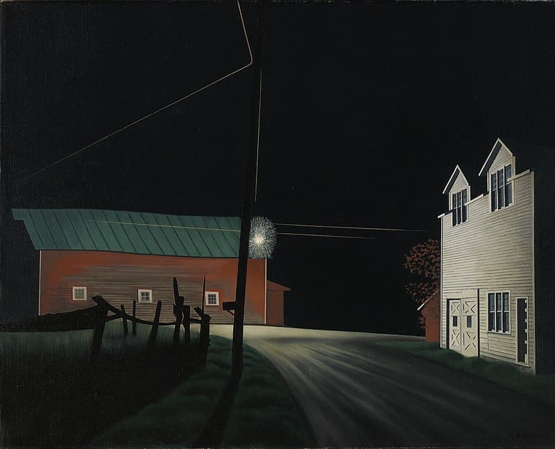 George Ault, Bright Light at Russell's Corners