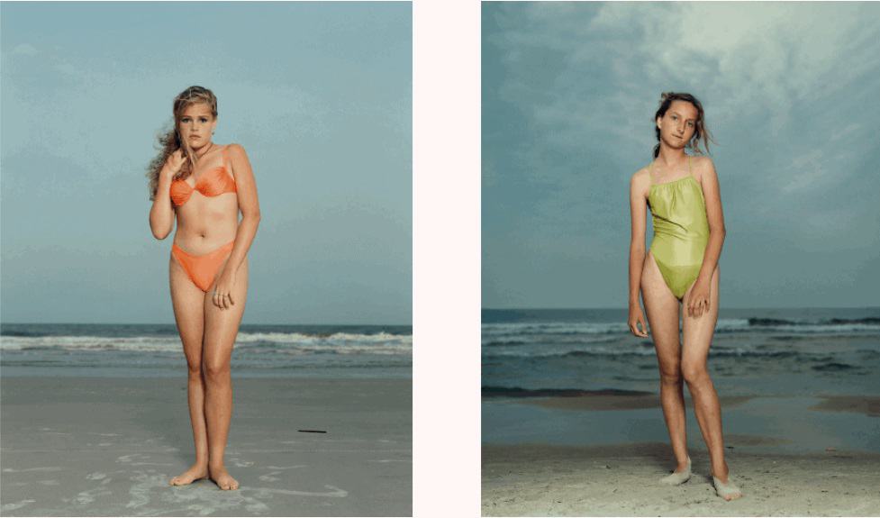 Rineke Dijkstra, Beach Portraits series