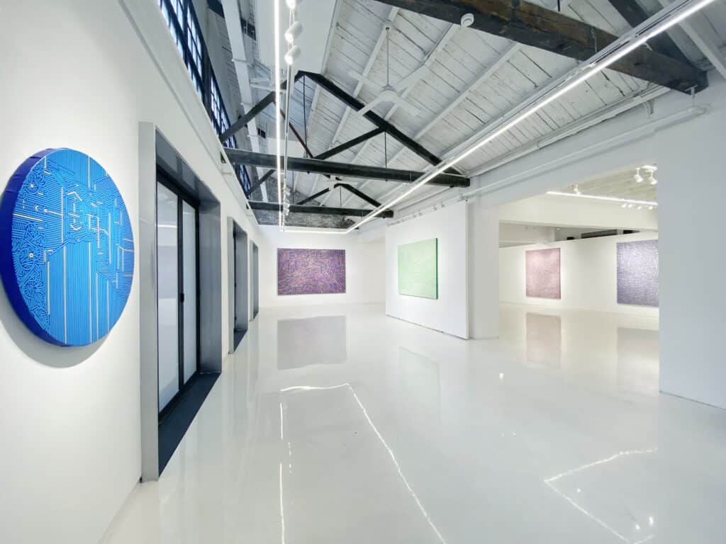 Installation view of Lu Xinjian: Eternal City