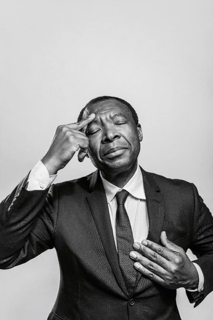 Okwui Enwezor. Photo credit: Maximilian Geuter.