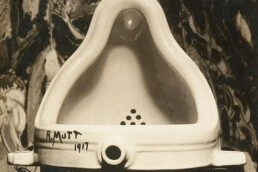 Marcel Duchamp - Fountain photograph by Alfred Stieglitz