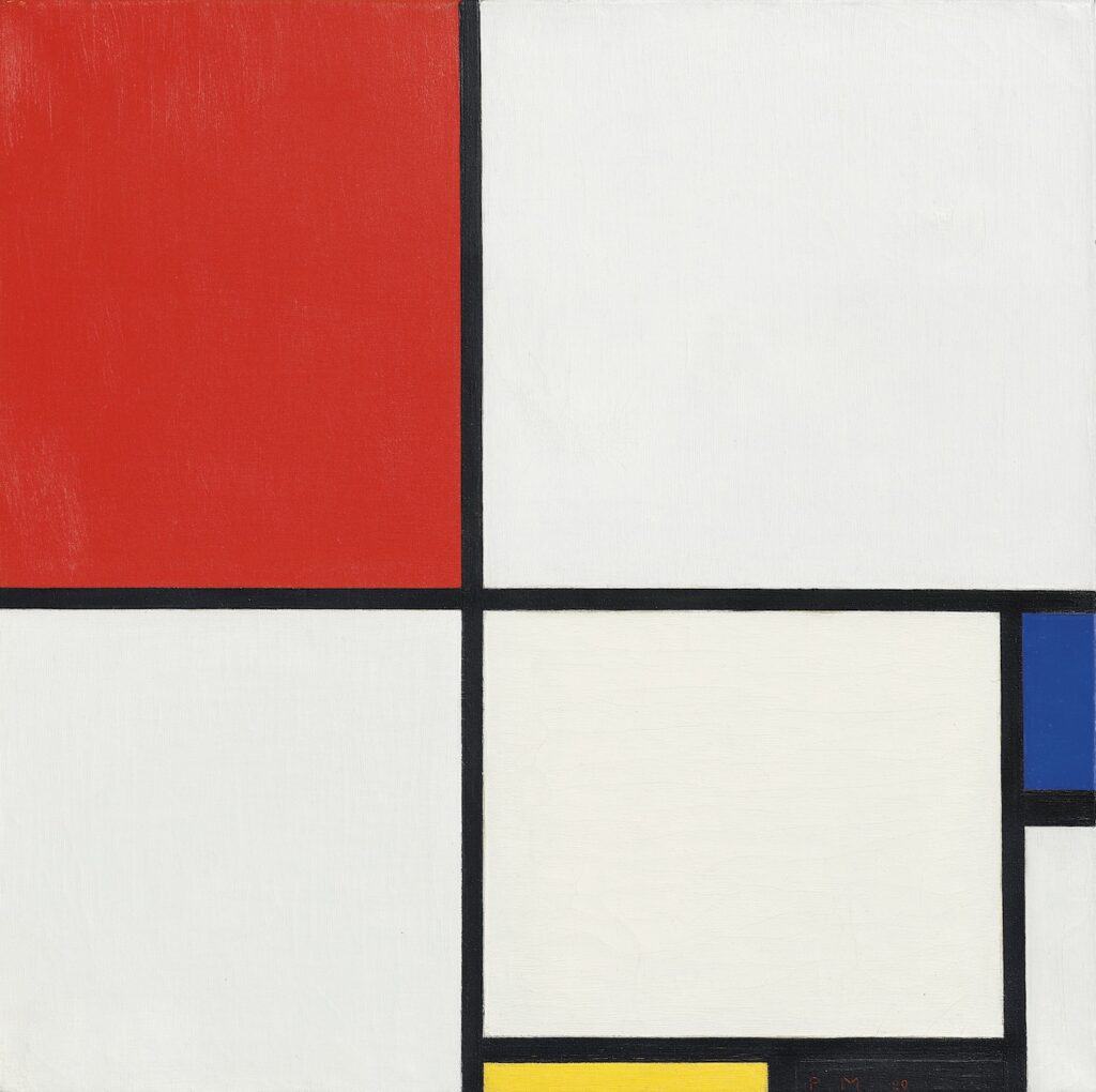 Piet Mondrian, Composition with Red, Blue and Yellow