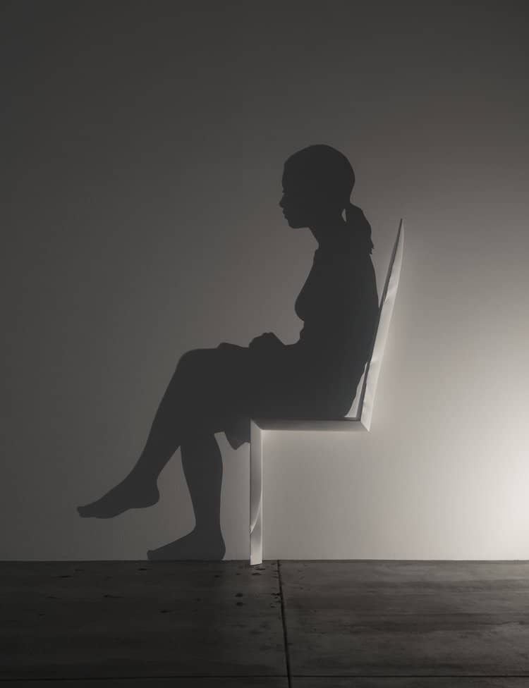 Kumi Yamashita, Chair (2014), Courtesy of the artist. Silhouettes