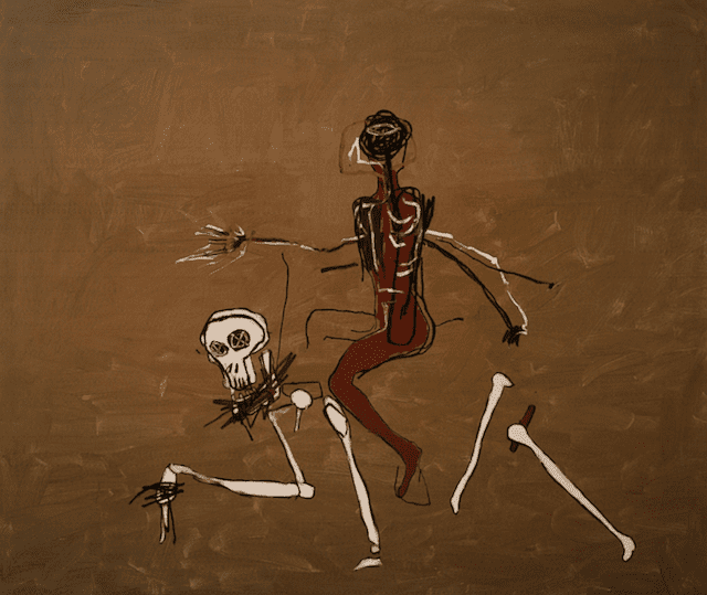 Jean-Michel Basquiat, Riding with Death. 1988. Caribbean Contemporary Art.