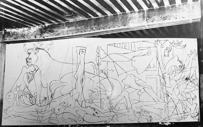 Guernica, Stage I, 1937