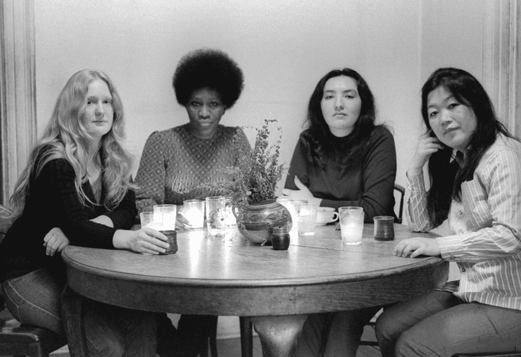 The Red, White, Yellow & Black collective in 1973. 