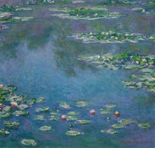 Claude Monet, Water Lilies, 1906, The Art Institute of Chicago.