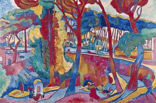 Fauvism - André Derain, L'Estaque, 1905.