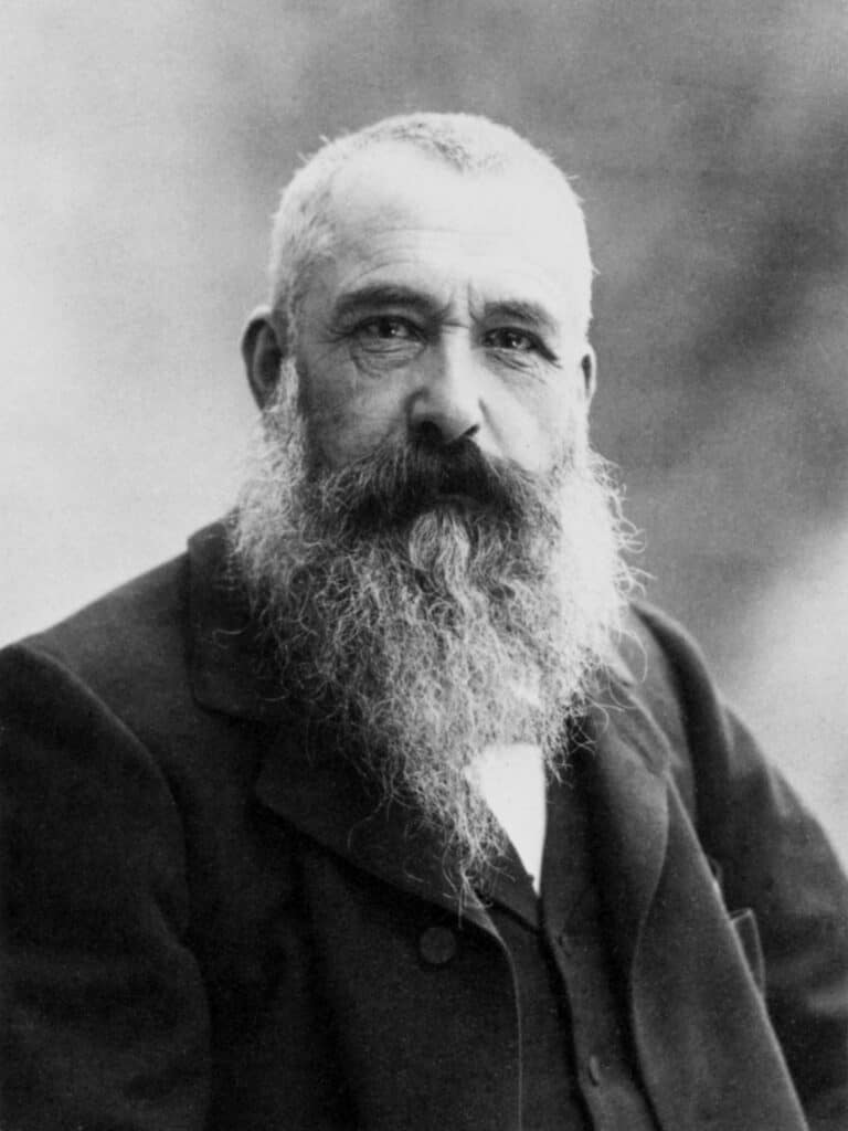 Claude Monet by Nadar, 1899, WikipediaCommons.