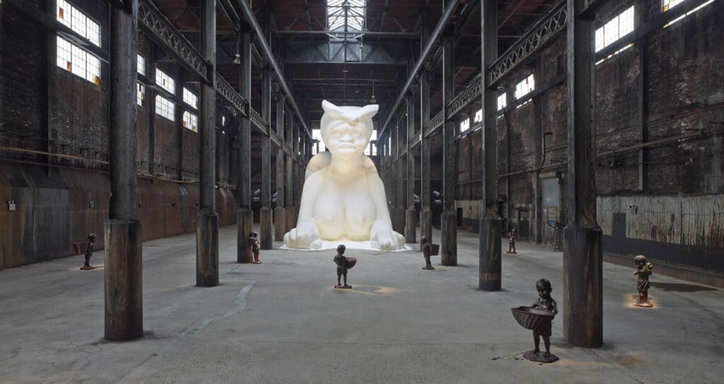 A Subtlety (or Marvelous Sugar Baby) by Kara Walker, 2014