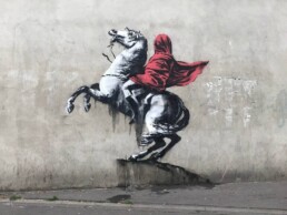 Banksy, Red Horseman