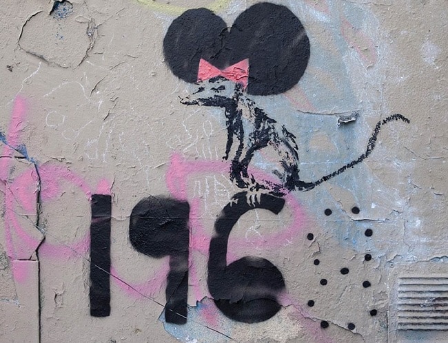 Banksy, Minnie Mouse