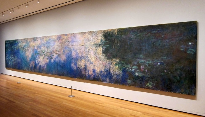 Claude Monet, Water Lilies, 1914-26, MoMa, New York. 