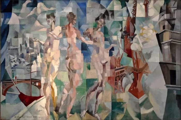 Painting by Robert Delaunay, one of the founders of Orphism