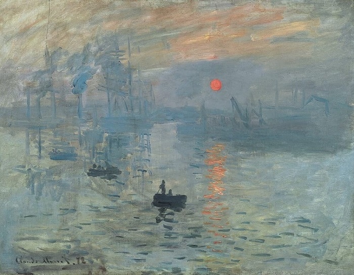 Claude Monet, Impression Sunrise, 1872, Musée Marmottan Monet